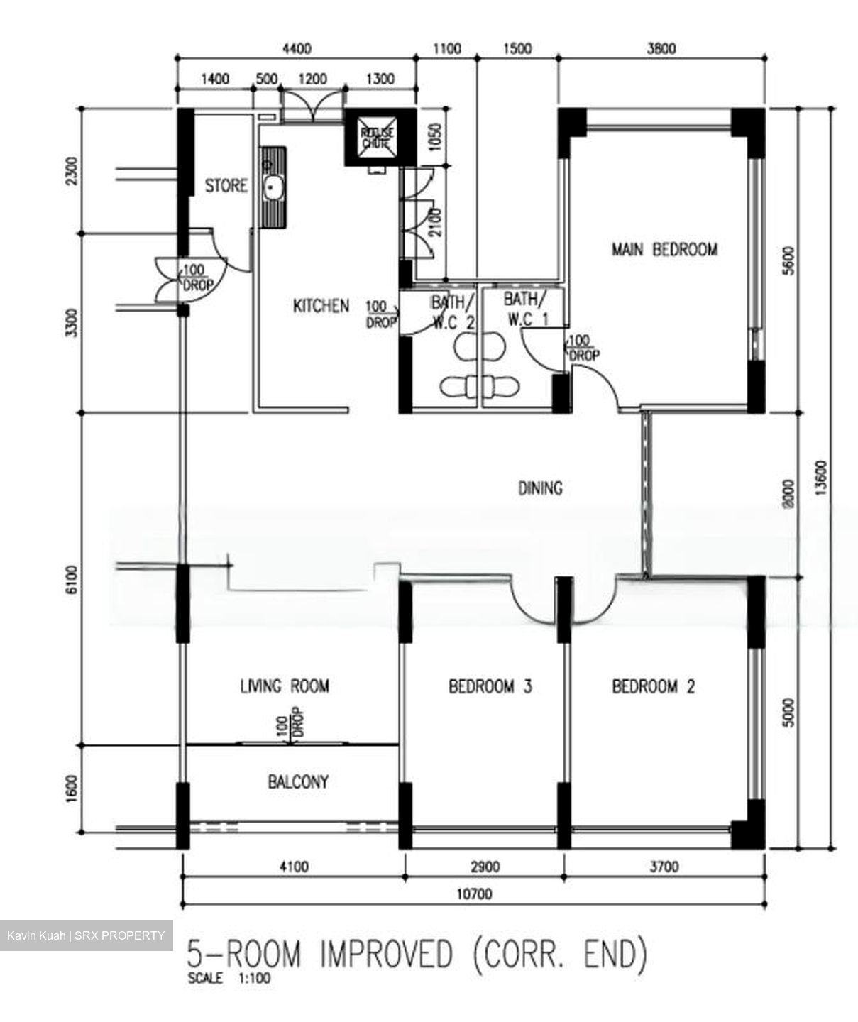 Blk 238 Lorong 1 Toa Payoh (Toa Payoh), HDB 5 Rooms #448702531